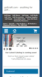 Mobile Screenshot of golfcraft.com